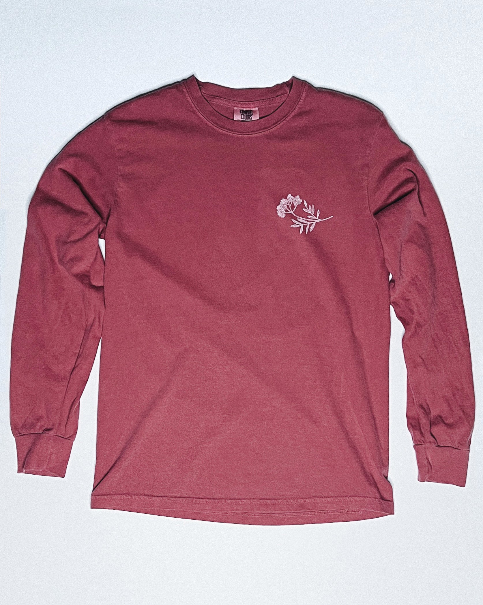Elderberry Jasper Red Unisex Long Sleeve T-shirt