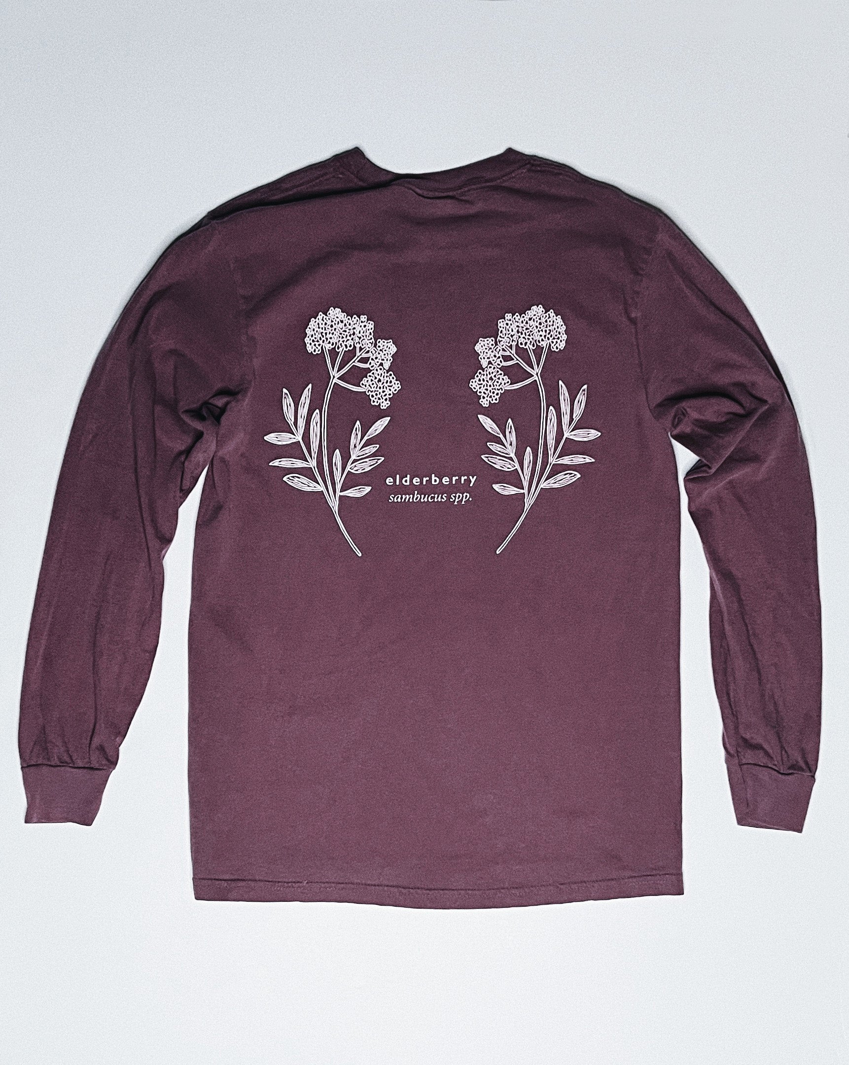 Elderberry Unisex Long Sleeve in Dusty Plum