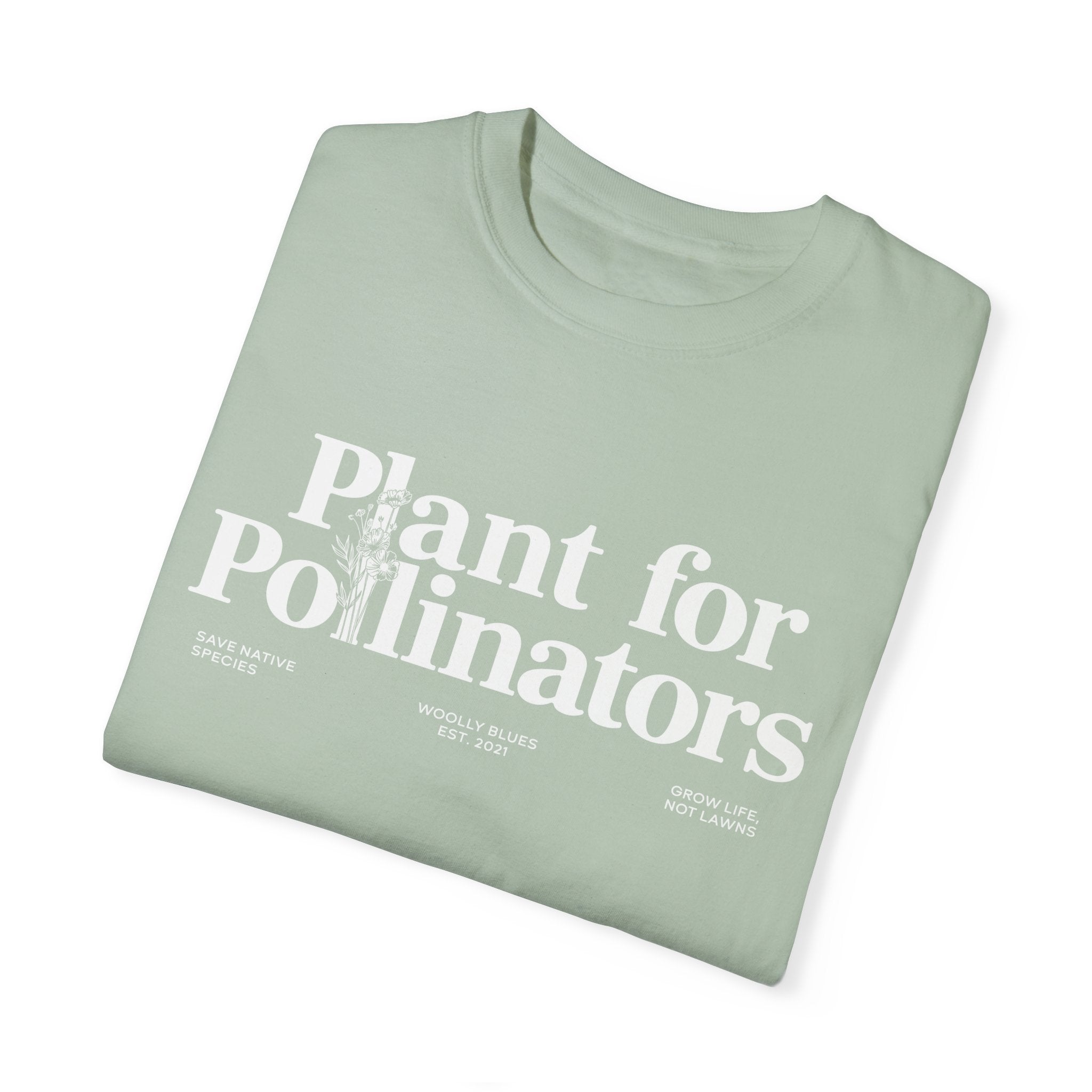 Plant for Pollinators Unisex T-Shirt in Hummingbird Sage