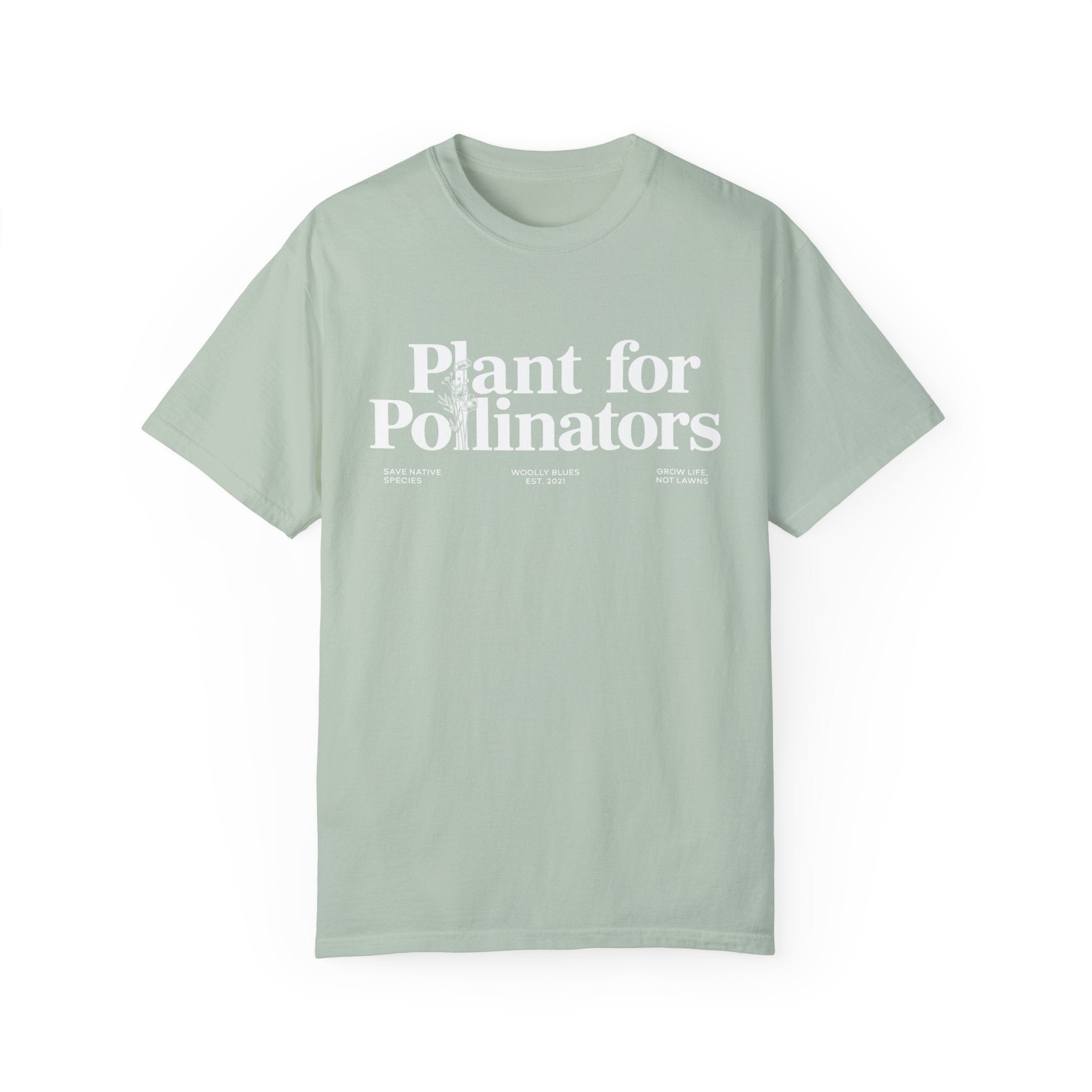 Plant for Pollinators Unisex T-Shirt in Hummingbird Sage