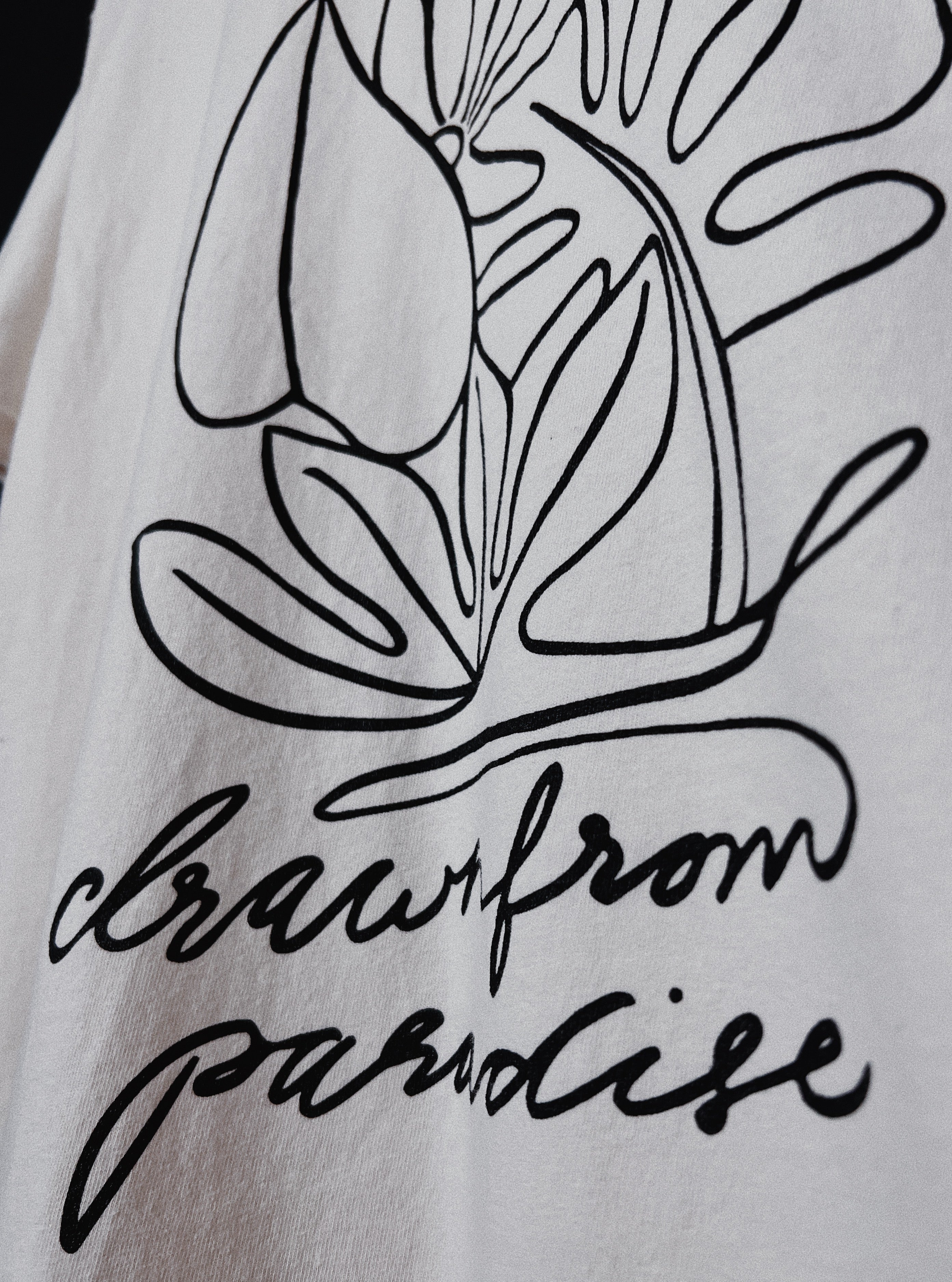 Drawn From Paradise Oatmeal Unisex T-Shirt